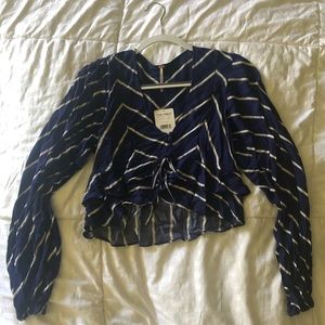 Free People Flowy Crop